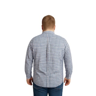 Foto 2 | Foto 2 | Camisa Big Kong Cuadros Azul Marino Hombre Talla Grande