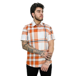 Foto 1 | Foto 1 | Camisa Vassari Barabas 3vss01 Blanca Durazno Para Hombre
