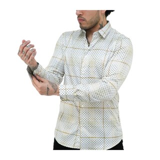 Foto 1 | Foto 1 | Camisa Platini Para Hombre Fpl9436 Blanco