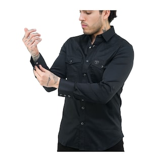 Foto 1 | Foto 1 | Camisa Platini Para Hombre Pwl10828 Negro