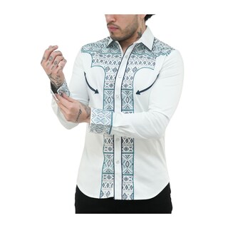 Foto 1 | Foto 1 | Camisa Platini Para Hombre Ecl9851 Blanco