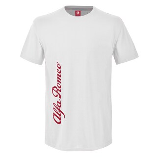 Foto 1 | Foto 1 | Alfa Romeo Playera Caballero Algodón Suavizado Logo Vertical Estilo Racing Casual