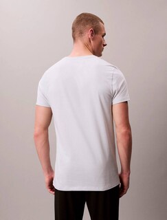 Foto 5 | Foto 5 | Camisetas Calvin Klein Algodon Cuello Redondo Comodo 4036311 3 Pack - Original