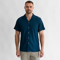 Camisa Casual Generra Manga Corta Para Hombre
