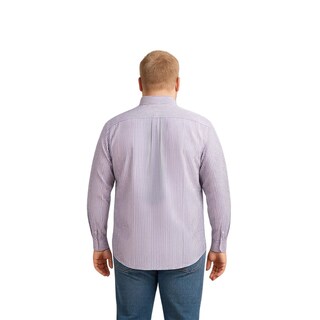Foto 2 | Foto 2 | Camisa Rayas Morado Para Hombre Big Kong Talla Grande