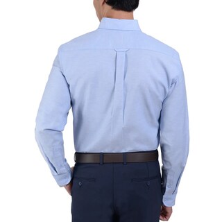 Foto 3 | Foto 3 | Camisa Casual Yale Manga Larga Tela Oxford Regular Fit 3216 Azul Cielo