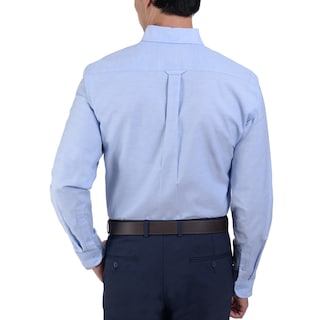 Foto 2 | Foto 2 | Camisa Casual Yale Manga Larga Tela Oxford Regular Fit 3216 Azul Cielo