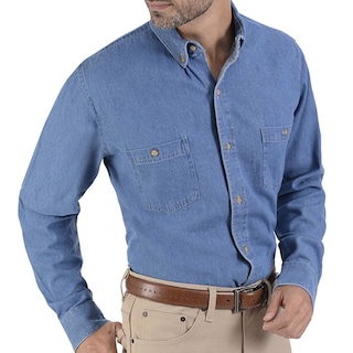 Foto 1 | Foto 1 | Camisa de Mezclilla Yale Manga Larga Regular Fit 3516 para Hombre