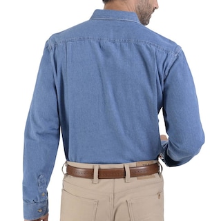 Foto 3 | Foto 3 | Camisa de Mezclilla Yale Manga Larga Regular Fit 3516 para Hombre