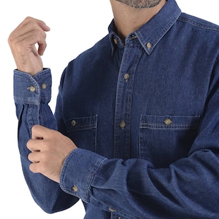 Foto 3 | Foto 3 | Camisa de Mezclilla Yale Manga Larga Regular Fit 3516 para Hombre