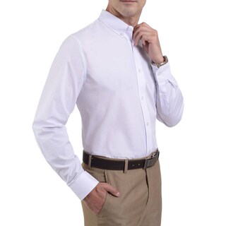 Foto 1 | Foto 1 | Camisa Casual Yale Manga Larga Regular Fit 4220 Blanco