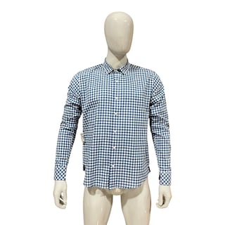 Foto 2 | Foto 2 | Camisa Azul Rey/blanco Cuadros Para Caballero Zarevich Collection