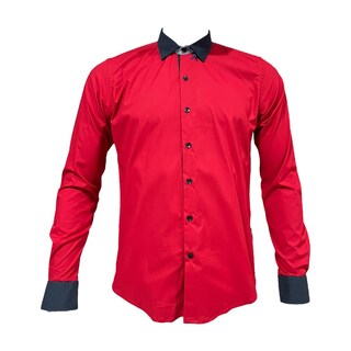 Foto 1 | Foto 1 | Camisa Slim Estrech Color Rojo Para Caballero Zarevich