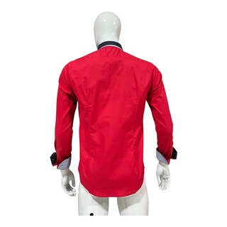 Foto 5 | Foto 5 | Camisa Slim Estrech Color Rojo Para Caballero Zarevich