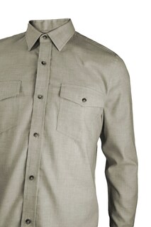 Foto 2 | Foto 2 | Camisa Hombre Kenneth Cole Kcpv25cams14 Slim Fit Beige Algodón