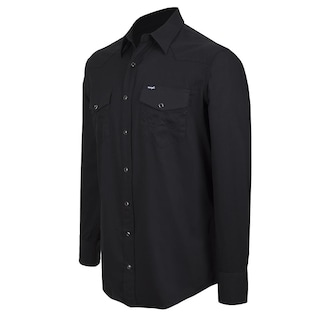 Foto 2 | Foto 2 | Camisa Vaquera Wrangler Hombre Manga Larga 101 color Negro