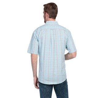 Foto 3 | Foto 3 | Camisa Lee color Azul Regular Fit Manga Corta 34w para Hombre