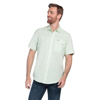 Foto 1 | Foto 1 | Camisa Lee color Verde Slim Fit Manga Corta 332 para Hombre