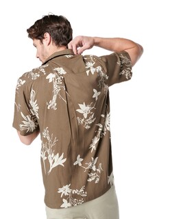 Foto 2 | Foto 2 | Camisa Manga Corta Generra 318101 color Verde para Hombre