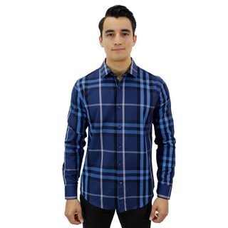 Foto 1 | Foto 1 | Camisa Ravalli color Azul Msh-680-75 para Hombre