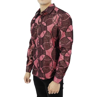 Foto 4 | Foto 4 | Camisa de Caballero Pavini color Vino Pvls-011-13