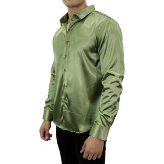 Foto 4 | Foto 4 | Camisa Pavini Verde Pvls-011-03 Lisas Brillosas de Caballero