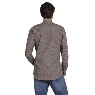Foto 3 | Foto 3 | Camisa Vaquera para Hombre Wrangler Slim Fit Manga Larga 982 color Marrón