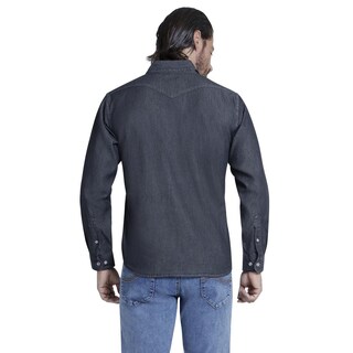 Foto 3 | Foto 3 | Camisa Casual para Hombre Lee Slim Fit Manga Larga M02 color Negro