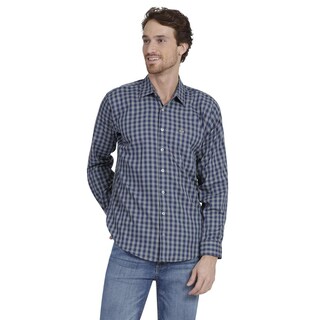 Foto 1 | Foto 1 | Camisa Casual Lee Slim Fit Manga Larga 344 color Azul para Hombre