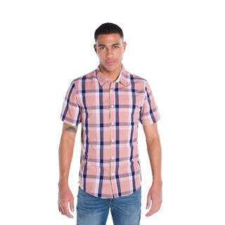 Foto 1 | Foto 1 | Camisa Oggi 2311304 color Rosa a Cuadros para Hombre