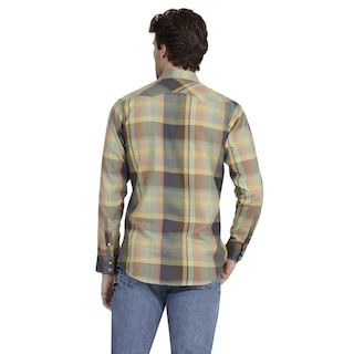 Foto 3 | Foto 3 | Camisa Vaquera Wrangler Slim Fit Multicolor Manga Larga para Hombre