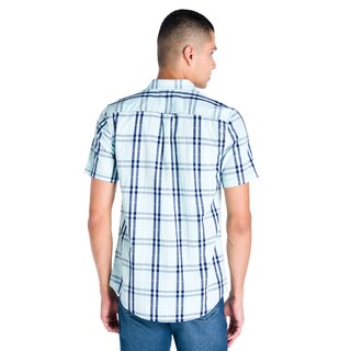 Foto 3 | Foto 3 | Camisa Oggi 2311306 color Azul Popelina Cuadros para Hombre