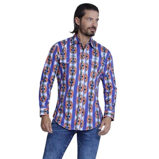 Foto 1 | Foto 1 | Camisa Vaquera Wrangler Regular Fit Manga Larga 959 color Azul para Hombre