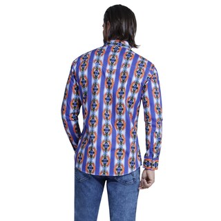 Foto 3 | Foto 3 | Camisa Vaquera Wrangler Regular Fit Manga Larga 959 color Azul para Hombre