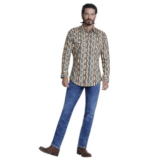 Foto 4 | Foto 4 | Camisa Vaquera Wrangler Regular Fit 960 color Marrón para Hombre