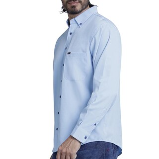 Foto 5 | Foto 5 | Camisa Casual Hombre Lee Regular Fit Manga Larga 349 Color Azul