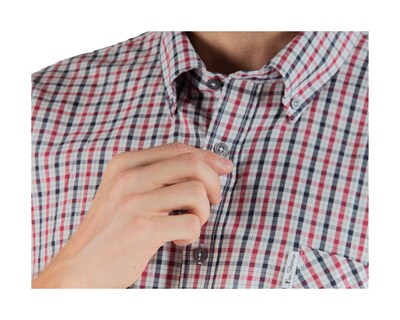 Foto 4 | Foto 4 | Camisa A Cuadros Manga Corta