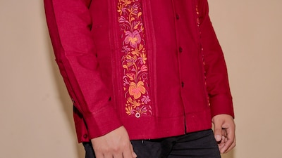 Foto 4 | Foto 4 | Camisa Teya Artesanal Tinta para Hombre
