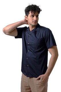 Foto 2 | Foto 2 | Camisa Comfort Fit Generra Azul de Cuello Sport