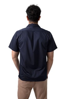 Foto 3 | Foto 3 | Camisa Comfort Fit Generra Azul de Cuello Sport