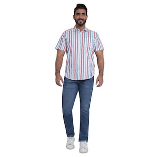 Foto 4 | Foto 4 | Camisa Casual Lee Slim Fit 498 Multicolor para Hombre
