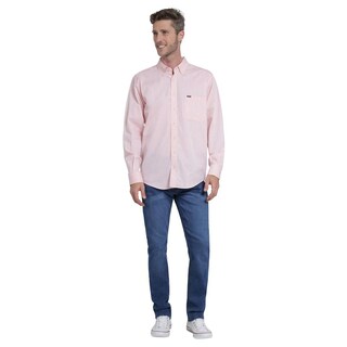 Foto 4 | Foto 4 | Camisa Casual Lee Regular Fit 428 Coral para Hombre