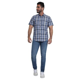 Foto 4 | Foto 4 | Camisa Lee Azul Slim Fit para Hombre