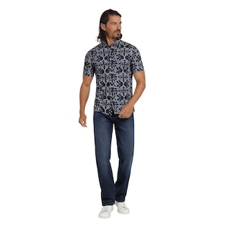 Foto 2 | Foto 2 | Camisa Casual Lee Ultra Slim 445 Azul Marino para Hombre