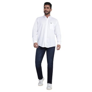 Foto 4 | Foto 4 | Camisa Lee Blanca Regular Fit para Hombre
