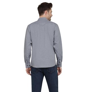 Foto 3 | Foto 3 | Camisa Casual Lee Slim Fit 440 Azul Marino para Hombre