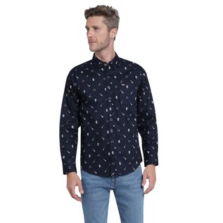 Foto 1 | Foto 1 | Camisa Casual Lee Ultra Slim 440 Azul Marino para Hombre