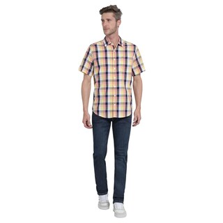 Foto 4 | Foto 4 | Camisa Casual Lee Slim Fit 471 Amarilla para Hombre
