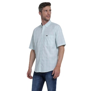 Foto 2 | Foto 2 | Camisa Casual Lee Regular Fit 433 Verde para Hombre