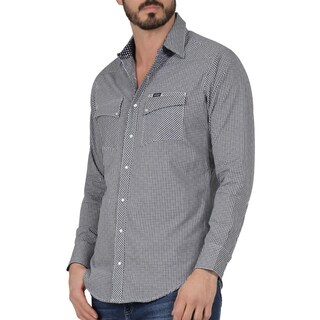 Foto 5 | Foto 5 | Camisa Vaquera Wrangler Slim Fit Manga Larga 305 Blanco